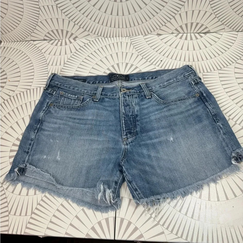 Lucky Brand Women’s The Boyfriend‎ Fit Jean Shorts Size 10/30